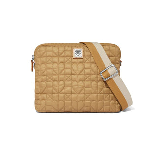 Brighton Alina Medium Cross Body Bag in Camel