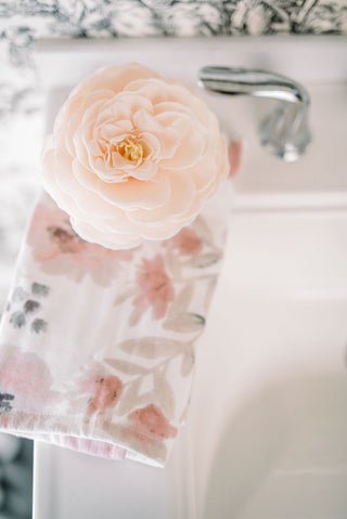 Cherry Blossom Heirloom Rose Petal Soap Flower