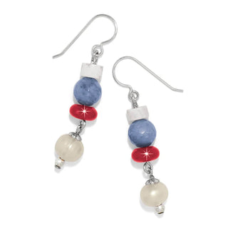 Brighton Americana Beach French Wire Earrings
