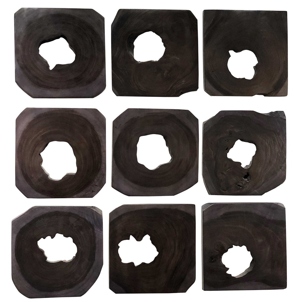 Ebony Bahati Wood Wall Art