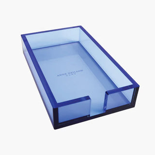 Anne Neilson Blue Acrylic Guest Towel Tray
