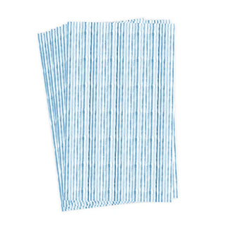 Anne Neilson Blue Watercolor Striped Guest Towels