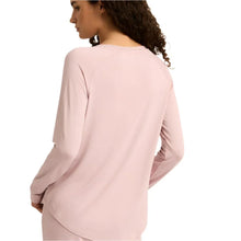 Load image into Gallery viewer, Boody Lilac Goodnight Raglan Sleep Top
