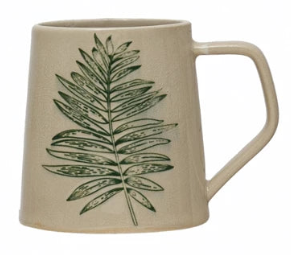 Green Leaf Mug Assorted