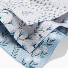 Load image into Gallery viewer, Geometry Trailing Farmhouse Florals Dishcloth Set

