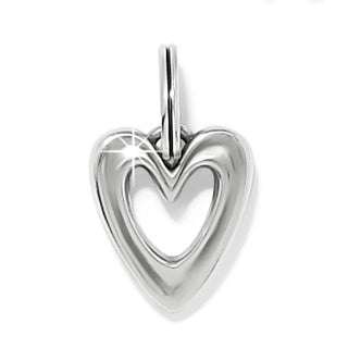 Brighton Cascade Open Heart Charm