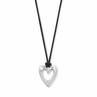Brighton Cascade Open Heart Petite Cord Necklace