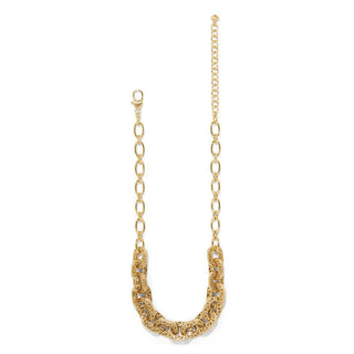 Brighton Contempo Linx Necklace Gold