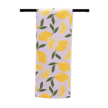 Load image into Gallery viewer, Geometry Sweet Lemon Tea Towel
