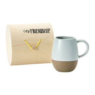 Stoneware Mug with Wood Gift Box Assorted