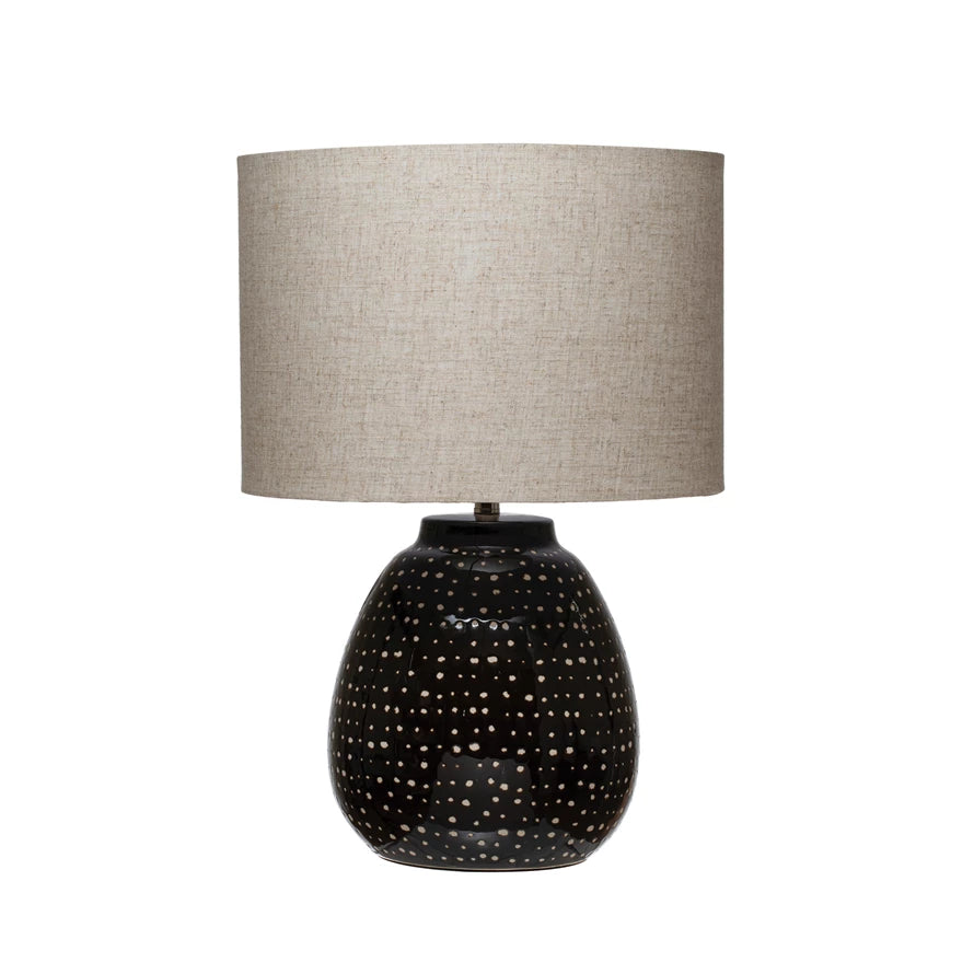 Stoneware Table Lamp