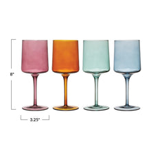 Load image into Gallery viewer, Colored Wine Glass

