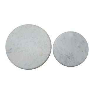 Round Marble Serving/Cutting Board 10"