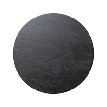 Load image into Gallery viewer, Round Mango Wood Table in Matte Black
