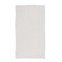 Load image into Gallery viewer, Oversized Stonewashed Linen Tea Towel in Ivory
