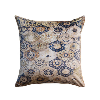 Square Cotton Velvet Printed Pillow 20"