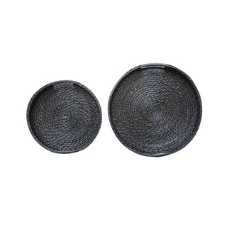 Black Bamboo Trays Assorted