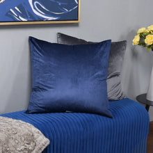 Load image into Gallery viewer, Dark Navy Down Pillow
