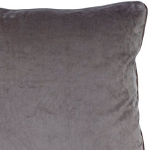 Load image into Gallery viewer, Grey Velvet Down Pillow
