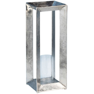 Large Raw Nickel Lantern