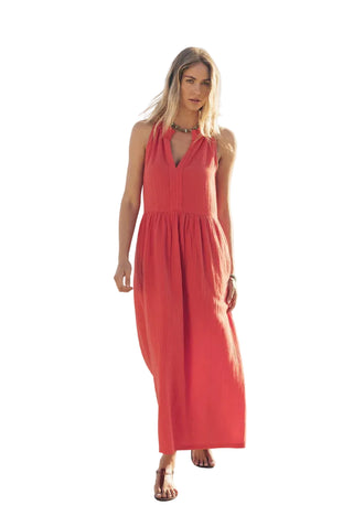 dylan Calli Dress in Chili