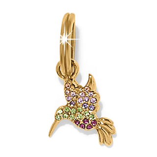 Brighton Enchanting Gem Hummingbird Charm