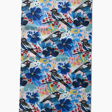Load image into Gallery viewer, Geometry Birds &amp; Berries Tea Towel

