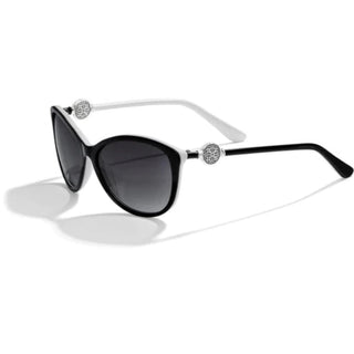Brighton Ferrara Black/White Sunglasses