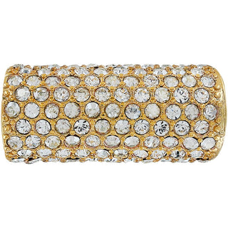 Brighton Gold Glitter Long Bead
