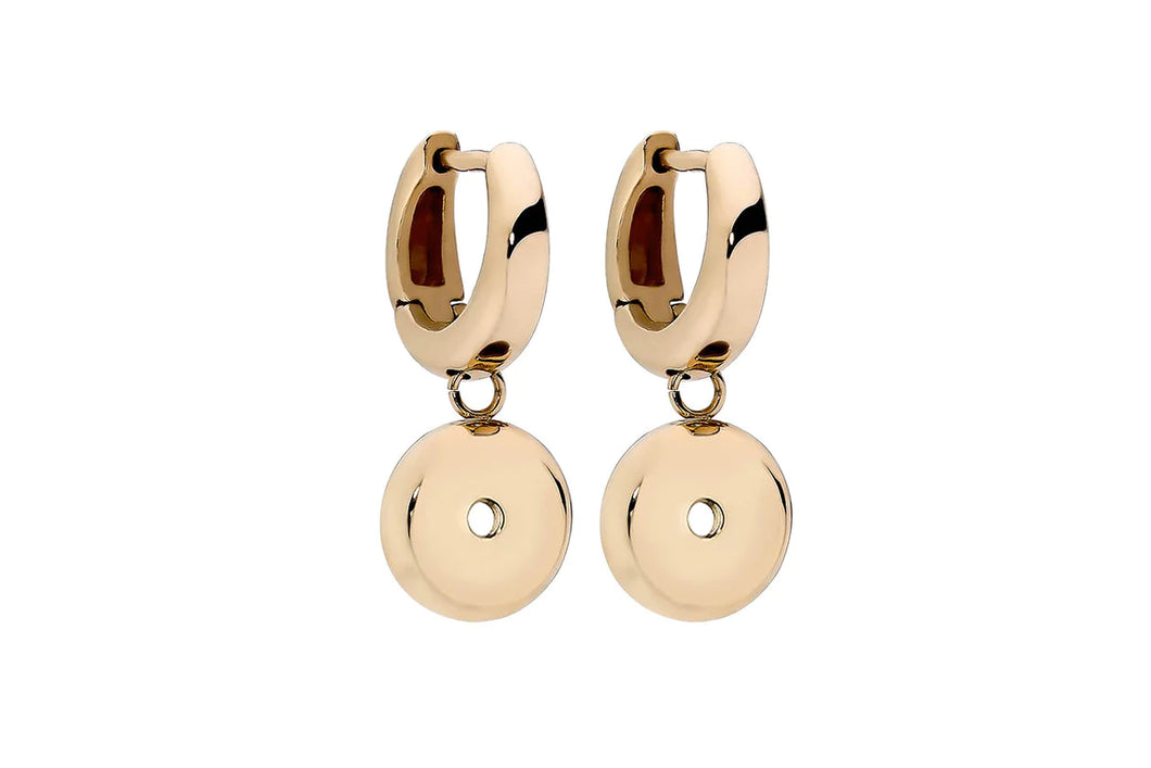 QUDO Gold Basic Earrings