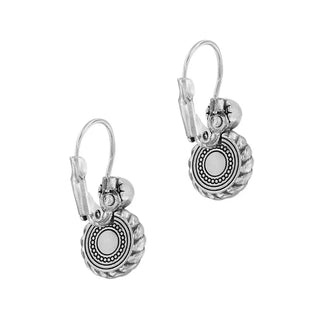 Brighton Halo Eclipse Leverback Earrings