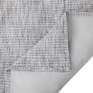 Blue Tweed Duvet Cover Set King