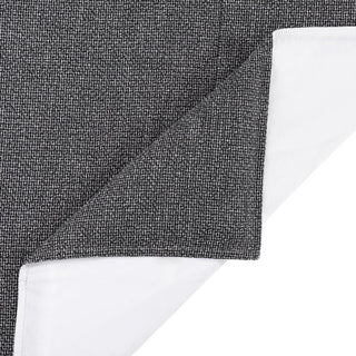 Black Tweed Duvet Cover Set King