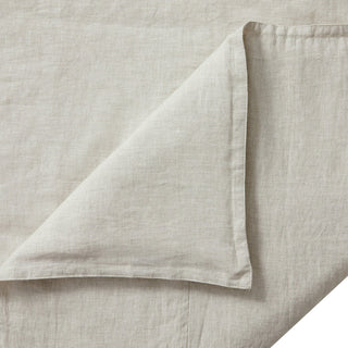 100% French Flax Linen Reversible Duvet Cover Set Natural