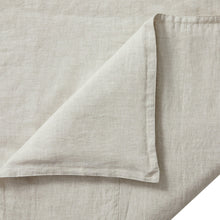 Load image into Gallery viewer, 100% French Flax Linen Reversible Duvet Cover Set Natural
