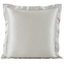 Load image into Gallery viewer, High Shine Satin Euro Sham Champagne
