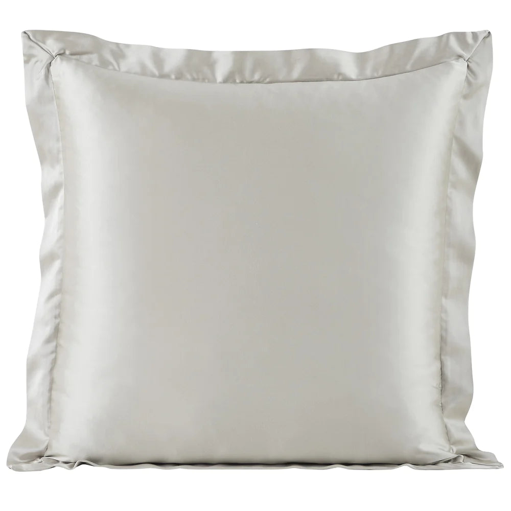 High Shine Satin Euro Sham Champagne