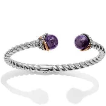 Brighton Neptune's Rings Amethyst Bracelet