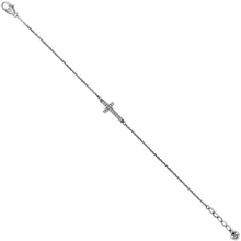 Load image into Gallery viewer, Brighton Inner Shine Cross Anklet
