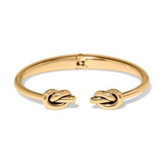 Brighton Interlok Single Knot Open Hinge Bangle