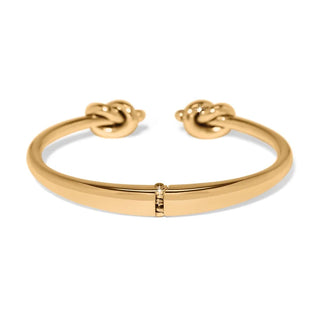 Brighton Interlok Single Knot Open Hinge Bangle