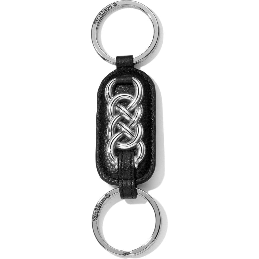 Brighton Black Interlok Valet Key Fob