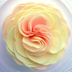 Juliet's Dream Garden Rose Petal Soap Flower