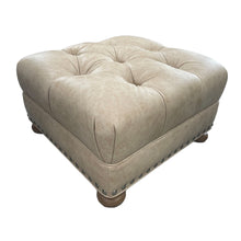 Load image into Gallery viewer, Winslow Leather Ottoman
