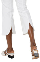 Load image into Gallery viewer, Liverpool Gia Glider Crop Flare with Tulip Back, White
