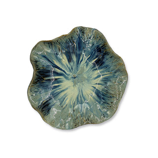Pembroke Teal Lotus Leaf Wall Decor Assorted