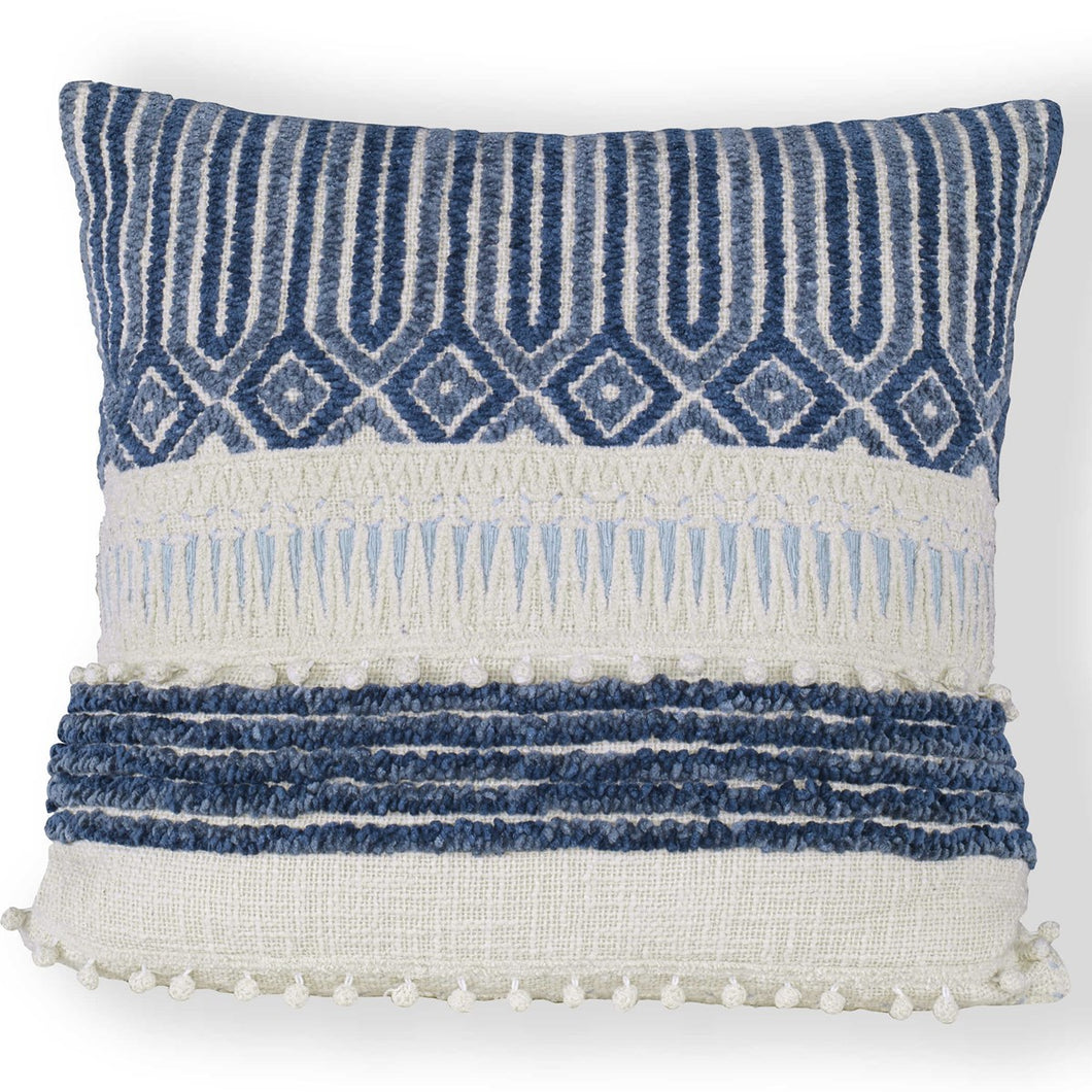 Blue Malibu Pillow