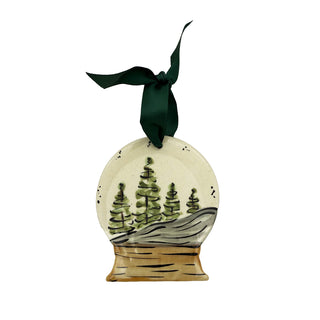 Snowglobe Woodland Tree Ornament