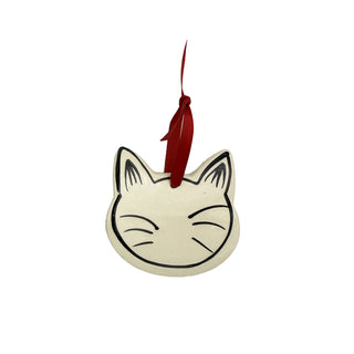 Cat Head Ornament