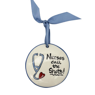 Nurses Call the Shots Ornament